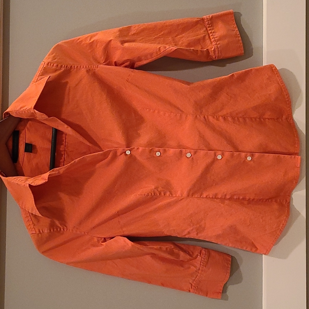 Express Design Studio Shirt / Size XS / Coral (bright)